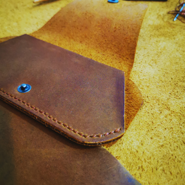 Handmade all-natural leather Sunglasses Cover designed to fit your Sunglasses.