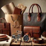 A-visually-appealing-image-showcasing-high-quality-leather-products-including-a-finely-crafted-leather-bag-wallet-and-belt-Al-Ghar - Shopping Cart
